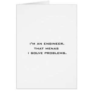 Ich bin Ingenieur
