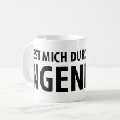 Ich bin Ingenieur Ikone Kaffeetasse (Vorderseite Links)