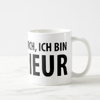 Ich bin Ingenieur Ikone Kaffeetasse