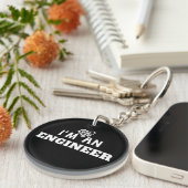 Ich bin Ingenieur- Ingenieurbüro Liebe Akryllische Schlüsselanhänger (Vorderseite rechts)