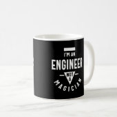 Ich bin Ingenieur, kein Magier Kaffeetasse (VorderseiteRechts)
