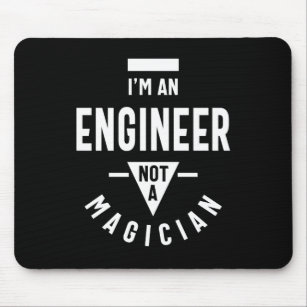 Ich bin Ingenieur, kein Magier Mousepad