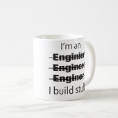 Ich bin Ingenieur-Tasse Kaffeetasse (VorderseiteRechts)