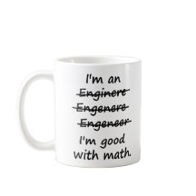 Ich bin Ingenieur und ich bin gut in Mathe