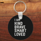 Ich bin intelligenter, mutiger und starker Freund Schlüsselanhänger (Vorderseite)