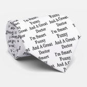 Ich bin intelligentes lustiges und ein großer krawatte (Gerollt)