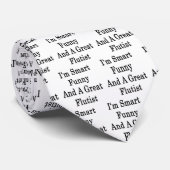 Ich bin intelligentes lustiges und ein großer krawatte (Gerollt)