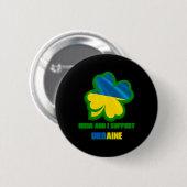 Ich bin Ire und unterstütze die Ukraine Button (Vorne & Hinten)