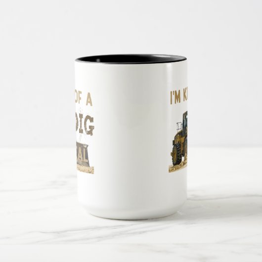 Ich bin irgendwie ein DIG-Deal Tasse (Zentrum)