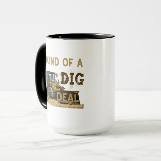 Ich bin irgendwie ein DIG-Deal Tasse (Vorderseite Links)