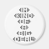 Ich bin irgendwie ein großes Geschäft Magnet (Vorne)