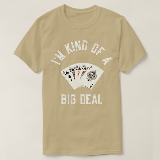 Ich bin irgendwie ein großes Geschäft T-Shirt (Design vorne)