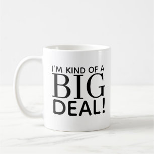 Ich bin irgendwie ein großes Tier Lustiges Chef-Ge Kaffeetasse