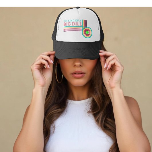 Ich bin irgendwie ein großes, trockenes, lustiges truckerkappe