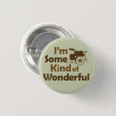 Ich bin irgendwie ein wunderbarer Flair Button (Vorne & Hinten)