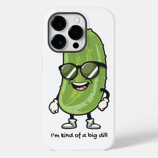Ich bin irgendwie eine große Krankheit | Gurken mi Case-Mate iPhone Hülle (Rückseite)