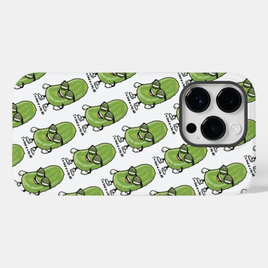 Ich bin irgendwie eine große Krankheit | Gurken mi Case-Mate iPhone Hülle (Rückseite (Horizontal))