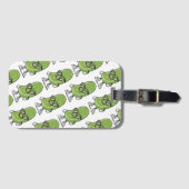 Ich bin irgendwie eine große Krankheit | Gurken mi Gepäckanhänger (Vorderseite (Horizontal))