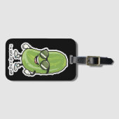 Ich bin irgendwie eine große Krankheit | Gurken mi Gepäckanhänger (Vorderseite (Horizontal))