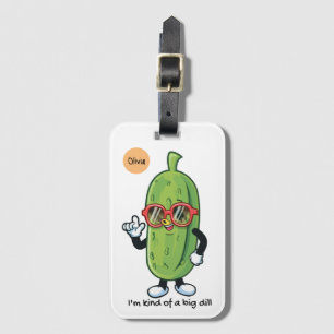 Ich bin irgendwie eine große Krankheit Gurken mi Gepäckanhänger