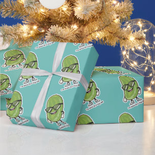 Ich bin irgendwie eine große Krankheit Gurken mi Geschenkpapier