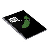 Ich bin irgendwie eine große todbringende Pickle Notizblock (Rechte Seite)