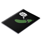 Ich bin irgendwie eine große todbringende Pickle Notizblock (Linke Seite)