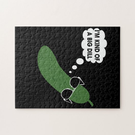 Ich bin irgendwie eine große todbringende Pickle Puzzle (Horizontal)