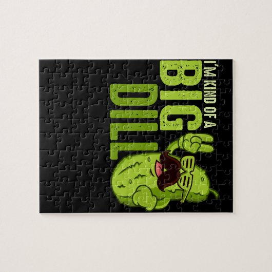 Ich bin irgendwie eine große todbringende Pickle Puzzle (Horizontal)
