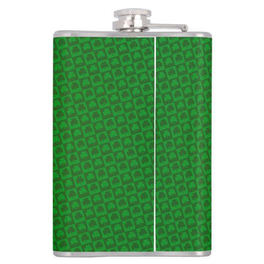 Ich bin Irin - Was ist deine Ausrede? Flachmann (Rückseite)