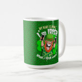 Ich bin Irin - Was ist deine Ausrede? Kaffeetasse (VorderseiteRechts)