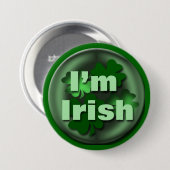 Ich bin irisch button (Vorne & Hinten)