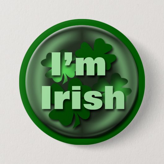 Ich bin irisch button (Vorderseite)