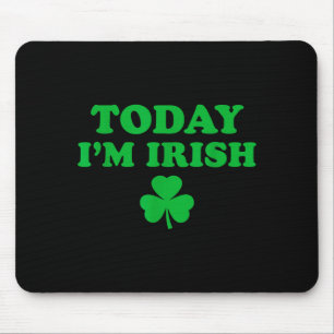 Ich bin irisch, Shamrock Paddy's Tag für Männer Fr Mousepad