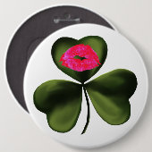 Ich bin irischer Knopf Button (Vorne & Hinten)