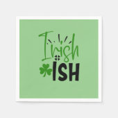 Ich bin Irish St. Patrick’s Day Paper Serviette (Vorderseite)