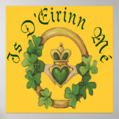 Ich bin Irland Poster (Vorne)