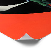 Ich bin Irony Man Ken Gage Surrealismus Poster (Ecke)