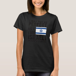 Ich bin israelische Flagge Israel Heritage israeli T-Shirt
