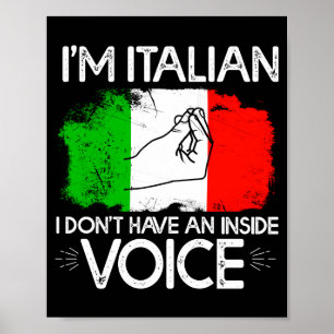 Ich bin Italiener, habe keine innere Stimme Poster