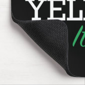 Ich bin Italienerin Mousepad (Ecke)