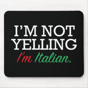 Ich bin Italienerin Mousepad