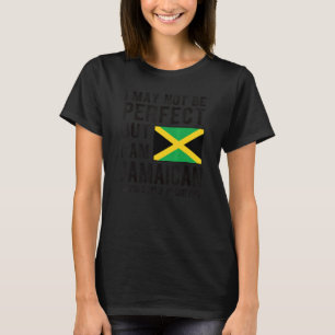 Ich bin jamaikanische Flagge Jamaika Heritage Jama T-Shirt