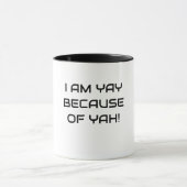 ICH BIN JAY WEGEN YAH - CUP TASSE (Zentrum)