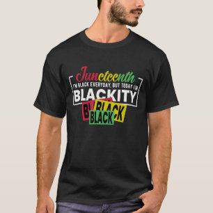 Ich bin jeden Tag schwarz, aber heute bin ich schw T-Shirt