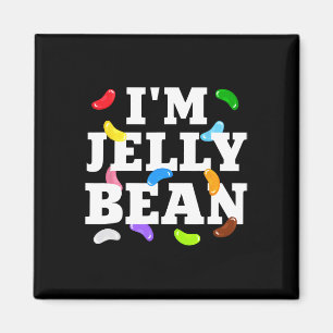 Ich bin Jelly Bean Halloween Candy Costume Magnet