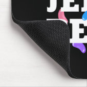 Ich bin Jelly Bean Halloween Candy Costume Mousepad (Ecke)