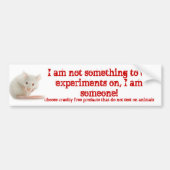 Ich bin jemand! autoaufkleber (Vorne)