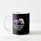 Ich bin jemand, der Will, viel Fibro zu machen Kaffeetasse (Links)