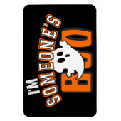 Ich bin jemandes Boo Ghost Halloween Magnet (Vertikal)